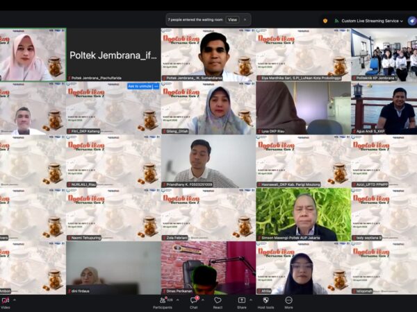 Politeknik KP jembrana Dorong Diversifikasi Pangan Laut melalui Kegiatan Ngolah Ikan Bersama Gen Z